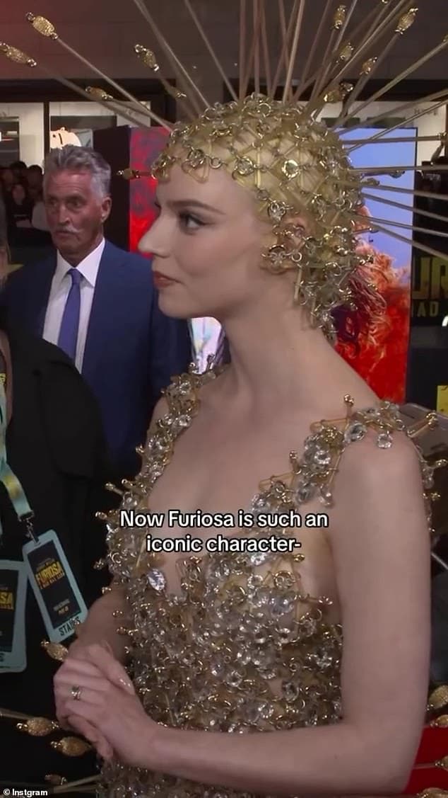 Awkward moment Elsa Pataky interrupts Nicole Kidman’s niece Lucia Hawley during interview with Anya Taylor-Joy – as the pair speak Spanish to each other on the red carpet