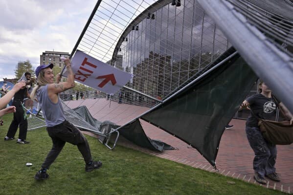 University protests: pro-Palestinian demonstrators retake MIT encampment – The Associated Press